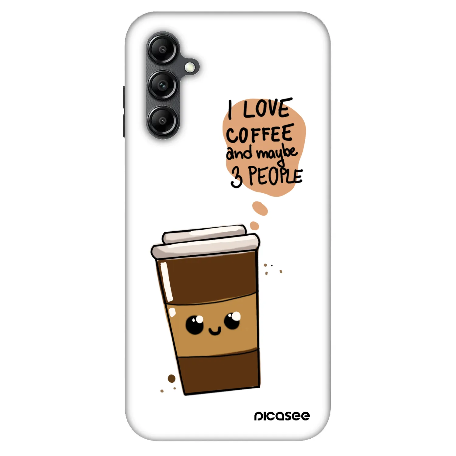 Picasee Fashion Case pentru Samsung Galaxy A16 4G - Cute coffee