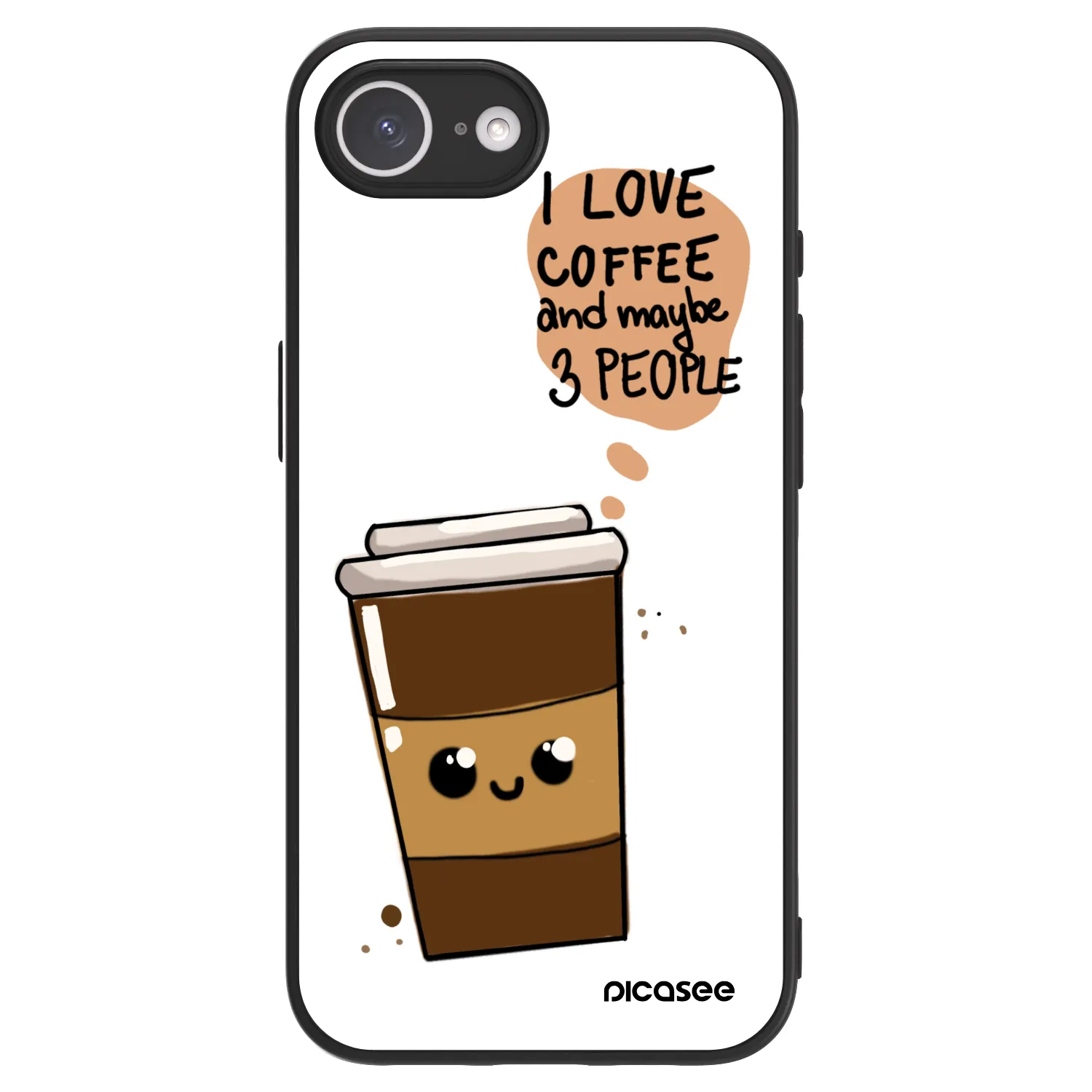 Picasee ULTIMATE CASE pentru Apple iPhone 17e - Cute coffee