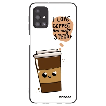 Husă pentru Samsung Galaxy M31s - Cute coffee