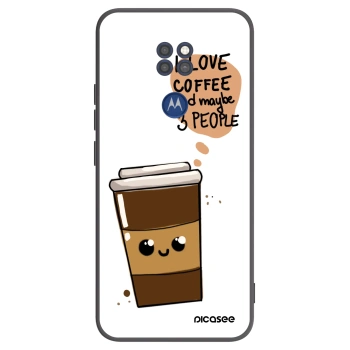 Husă pentru Motorola Moto G9 Play - Cute coffee
