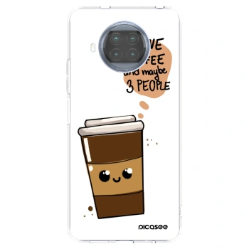 Picasee husă transparentă din silicon pentru Xiaomi Mi 10T Lite - Cute coffee
