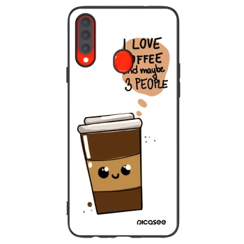 Husă pentru Samsung Galaxy A20s - Cute coffee