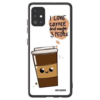 Picasee ULTIMATE CASE pentru Samsung Galaxy A51 A515F - Cute coffee