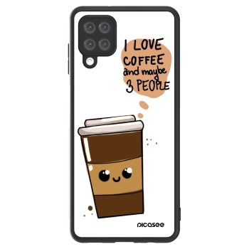 Picasee ULTIMATE CASE pentru Samsung Galaxy A12 A125F - Cute coffee