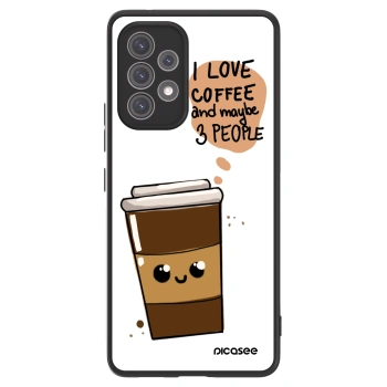 Picasee ULTIMATE CASE pentru Samsung Galaxy A52 5G A525F - Cute coffee