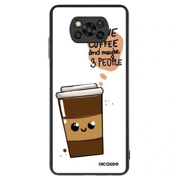 Husă pentru Xiaomi Poco X3 - Cute coffee