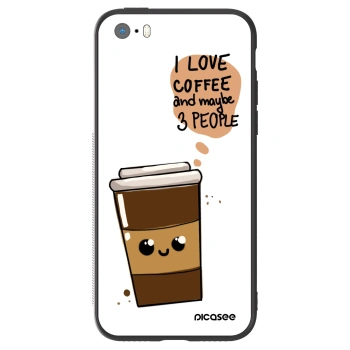 Husă pentru Apple iPhone 5/5S/SE - Cute coffee