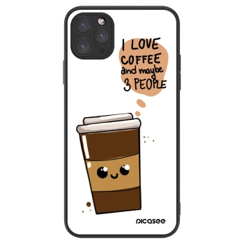 Picasee ULTIMATE CASE pentru Apple iPhone 11 Pro Max - Cute coffee