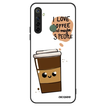 Husă pentru Realme 6i - Cute coffee