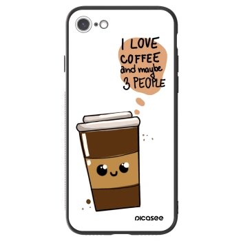Picasee ULTIMATE CASE pentru Apple iPhone 8 - Cute coffee