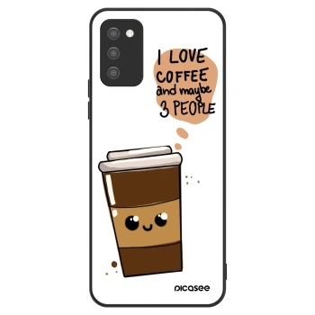 Husă pentru Samsung Galaxy A02s A025G - Cute coffee