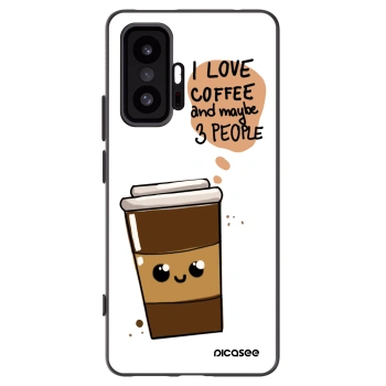 Picasee husă neagră din silicon pentru Xiaomi 11T Pro - Cute coffee