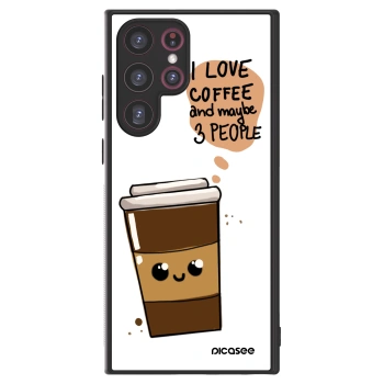 Picasee ULTIMATE CASE pentru Samsung Galaxy S22 Ultra 5G - Cute coffee