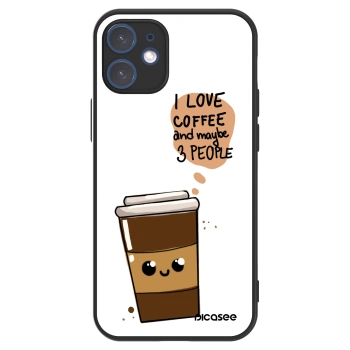 Picasee ULTIMATE CASE MagSafe pentru Apple iPhone 12 mini - Cute coffee