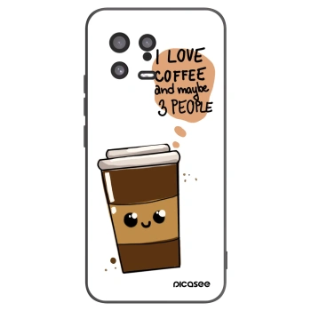 Picasee husă neagră din silicon pentru Xiaomi 13 - Cute coffee