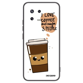 Picasee husă neagră din silicon pentru Xiaomi 13 Pro - Cute coffee