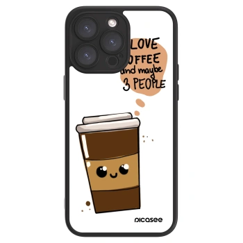 Picasee ULTIMATE CASE pentru Apple iPhone 15 Pro Max - Cute coffee
