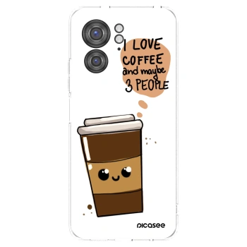 Picasee husă transparentă din silicon pentru Motorola Edge 40 - Cute coffee