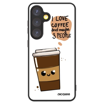 Picasee ULTIMATE CASE PowerShare pentru Samsung Galaxy S24 S921B 5G - Cute coffee