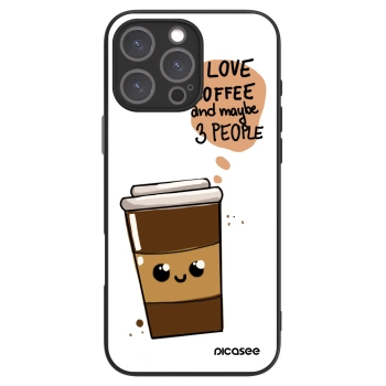 Picasee ULTIMATE CASE pentru Apple iPhone 16 Pro Max - Cute coffee