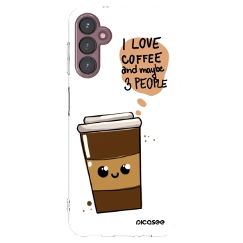 Picasee husă transparentă din silicon pentru Samsung Galaxy A05s A057G - Cute coffee