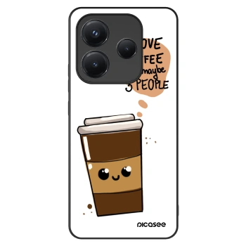 Picasee ULTIMATE CASE pentru Xiaomi Redmi Note 14 5G - Cute coffee
