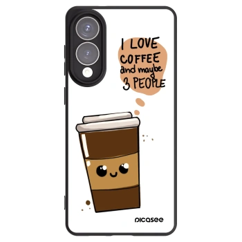 Picasee husă neagră din silicon pentru Samsung Galaxy S25 Edge 5G - Cute coffee