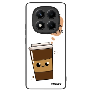 Picasee ULTIMATE CASE pentru Xiaomi Redmi Note 14 Pro 4G - Cute coffee