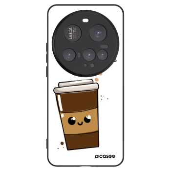 Picasee husă neagră din silicon pentru Xiaomi 15 Ultra - Cute coffee