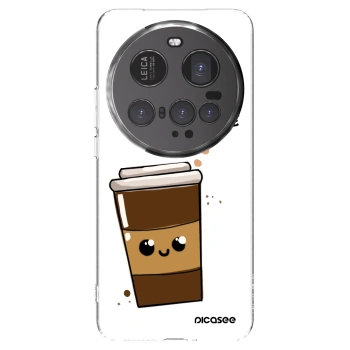 Picasee husă transparentă din silicon pentru Xiaomi 15 Ultra - Cute coffee