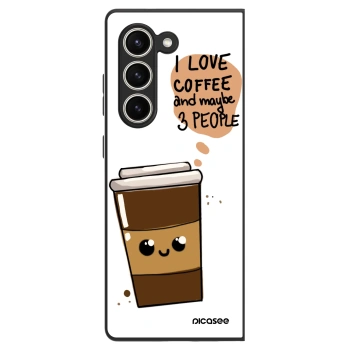 Husă pentru Samsung Galaxy Z Fold5 5G - Cute coffee