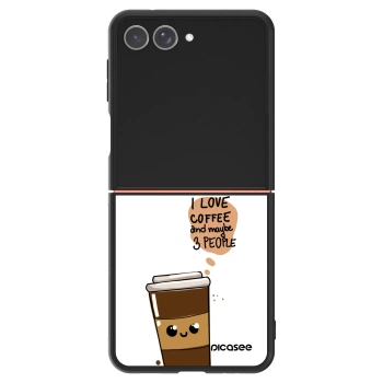 Husă pentru Samsung Galaxy Z Flip7 5G - Cute coffee