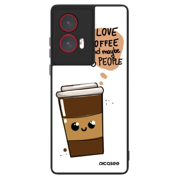Husă pentru Motorola Edge 50 Fusion - Cute coffee