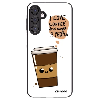 Picasee husă neagră din silicon pentru Samsung Galaxy A16 4G - Cute coffee