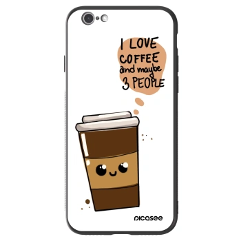 Husă pentru Apple iPhone 6/6S - Cute coffee