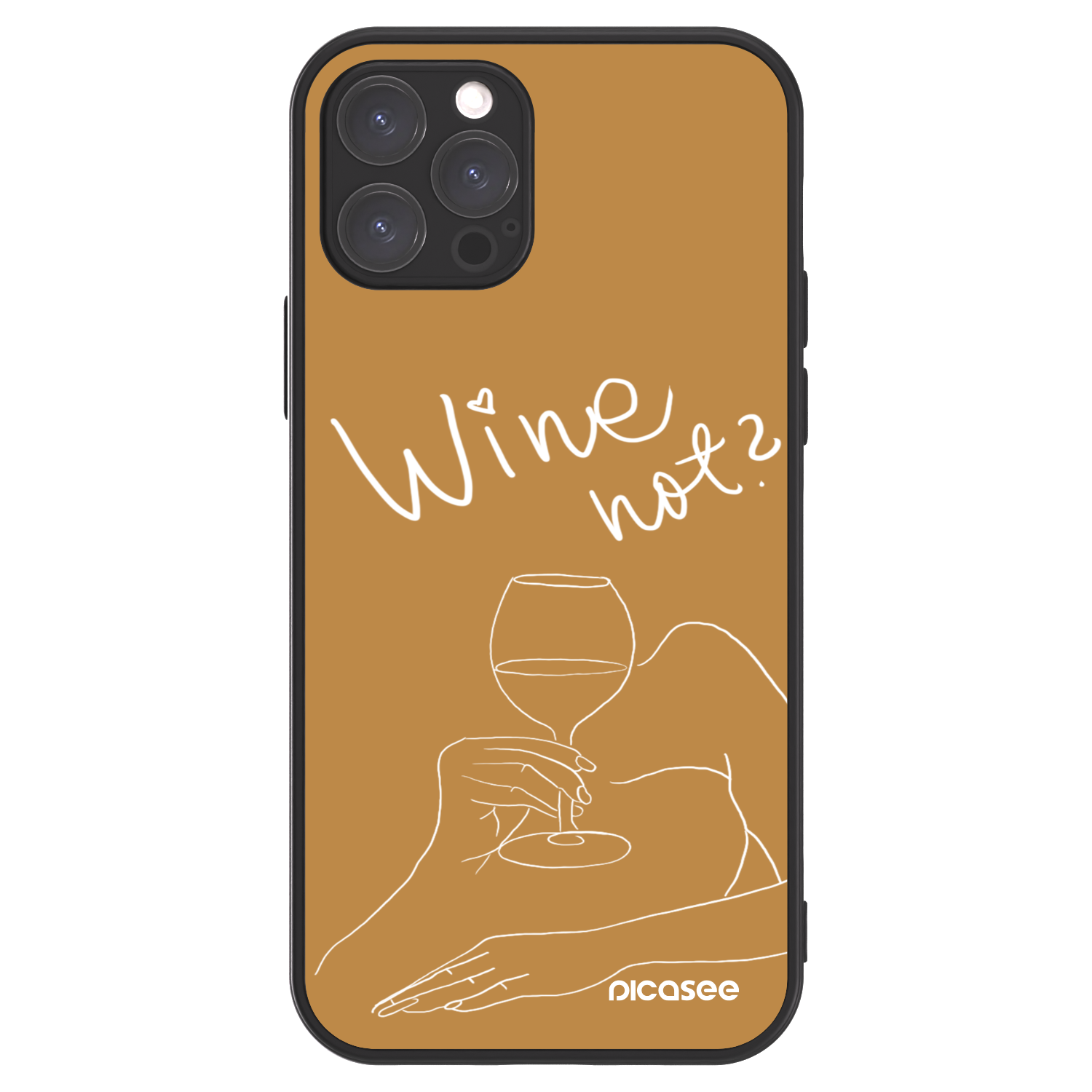 Picasee ULTIMATE CASE pentru Apple iPhone 12 Pro - Wine not