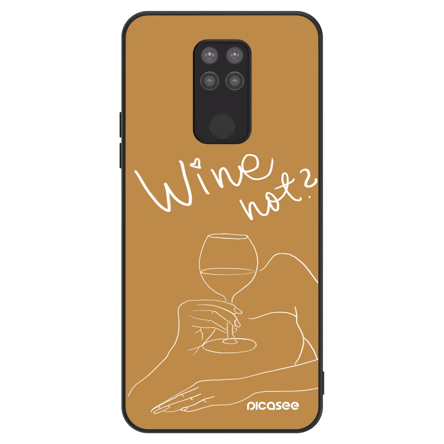 Picasee ULTIMATE CASE pentru Xiaomi Redmi Note 9 - Wine not
