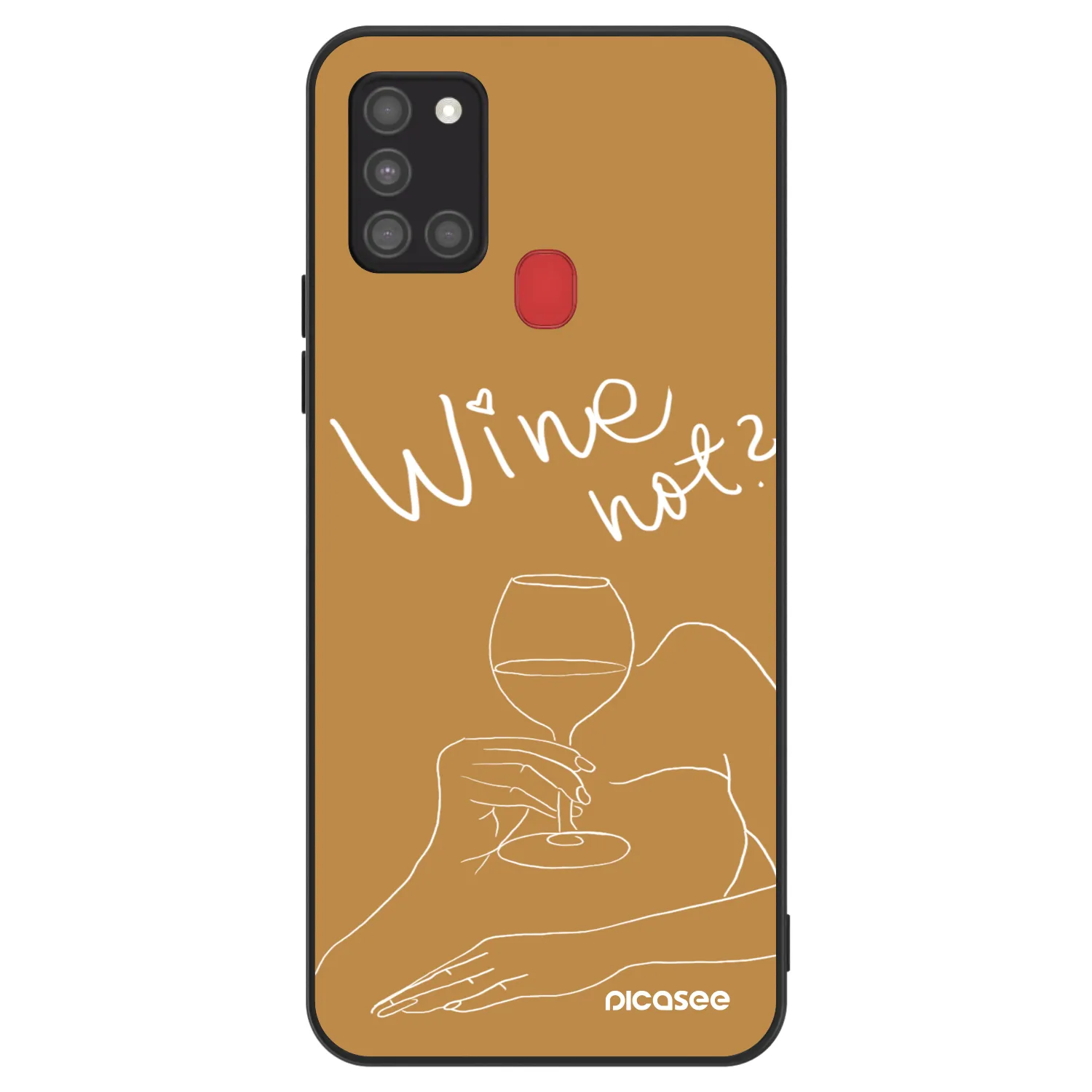 Picasee ULTIMATE CASE pentru Samsung Galaxy A21s - Wine not
