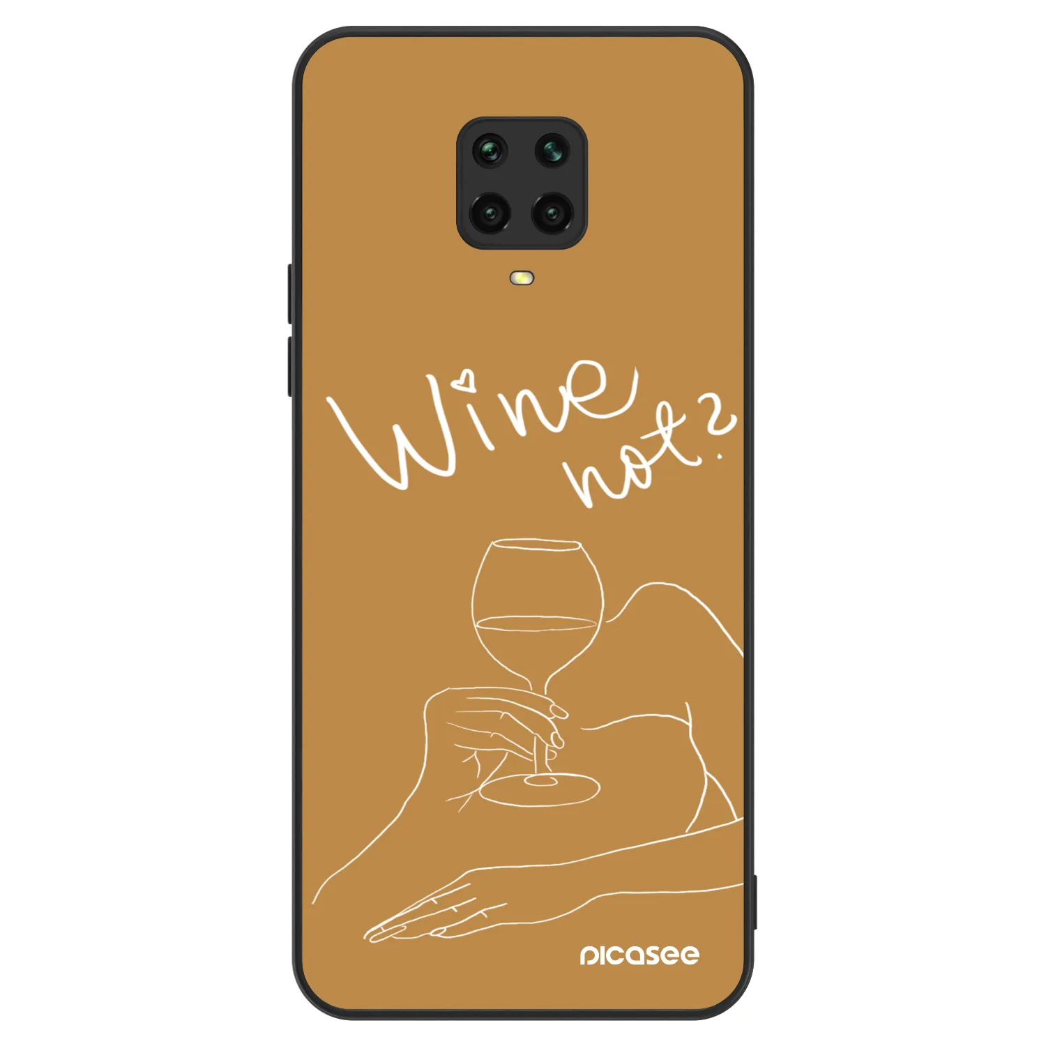 Picasee ULTIMATE CASE pentru Xiaomi Redmi Note 9 Pro - Wine not