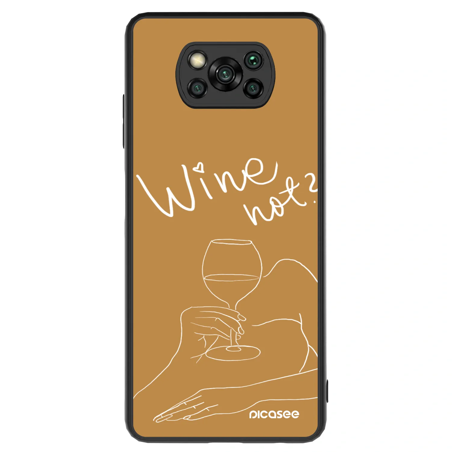 Picasee ULTIMATE CASE pentru Xiaomi Poco X3 - Wine not