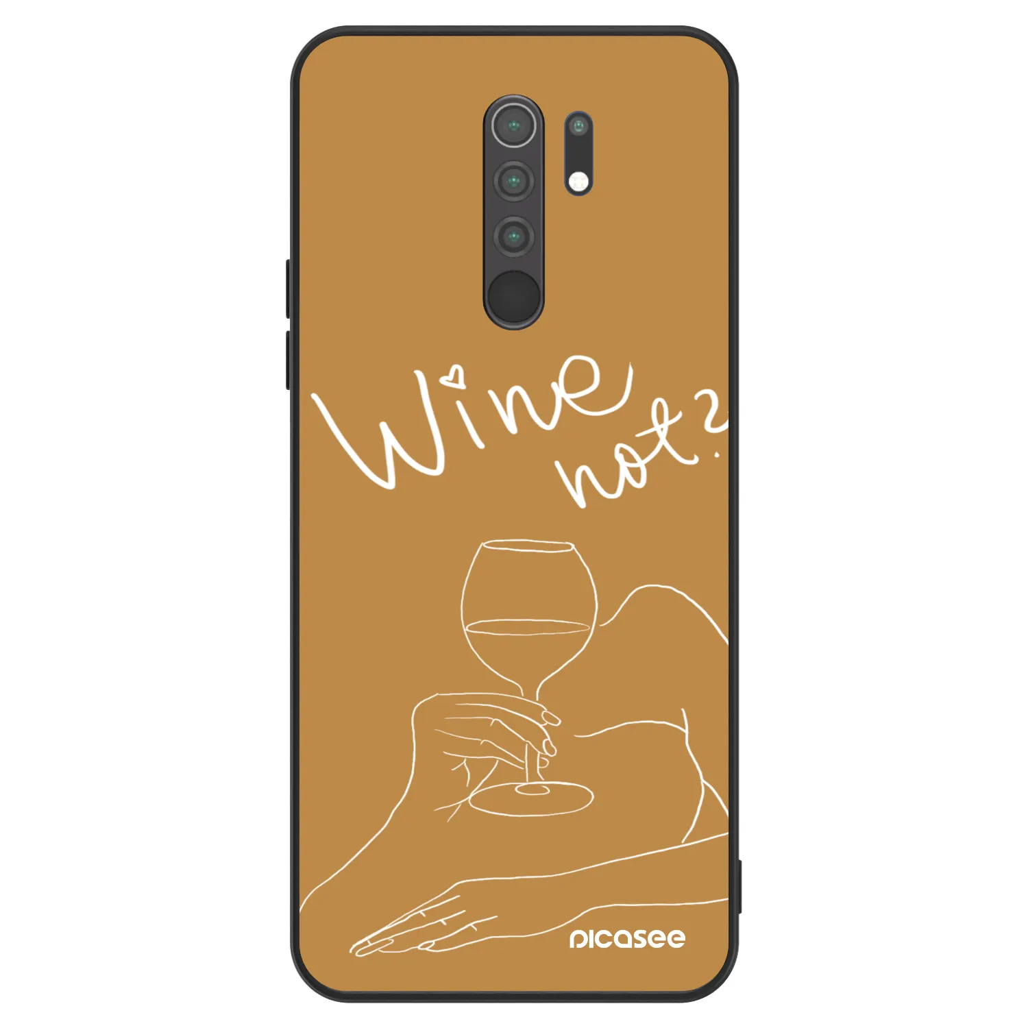 Picasee ULTIMATE CASE pentru Xiaomi Redmi 9 - Wine not