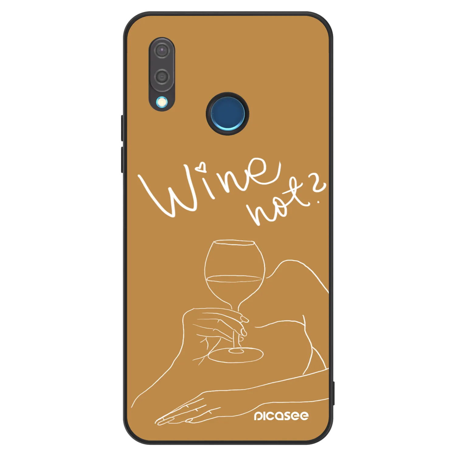 Picasee ULTIMATE CASE pentru Huawei P20 Lite - Wine not