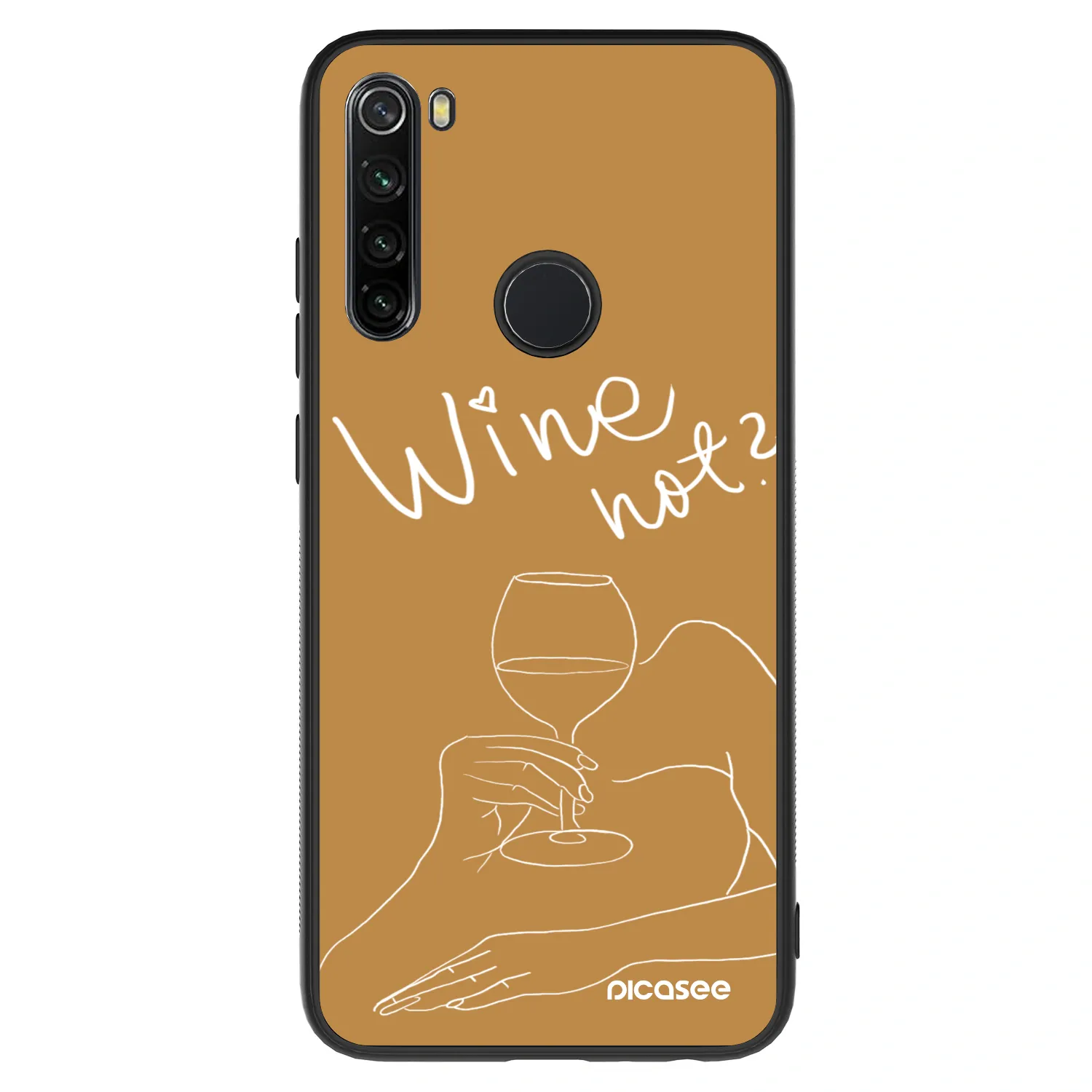 Picasee ULTIMATE CASE pentru Xiaomi Redmi Note 8 - Wine not