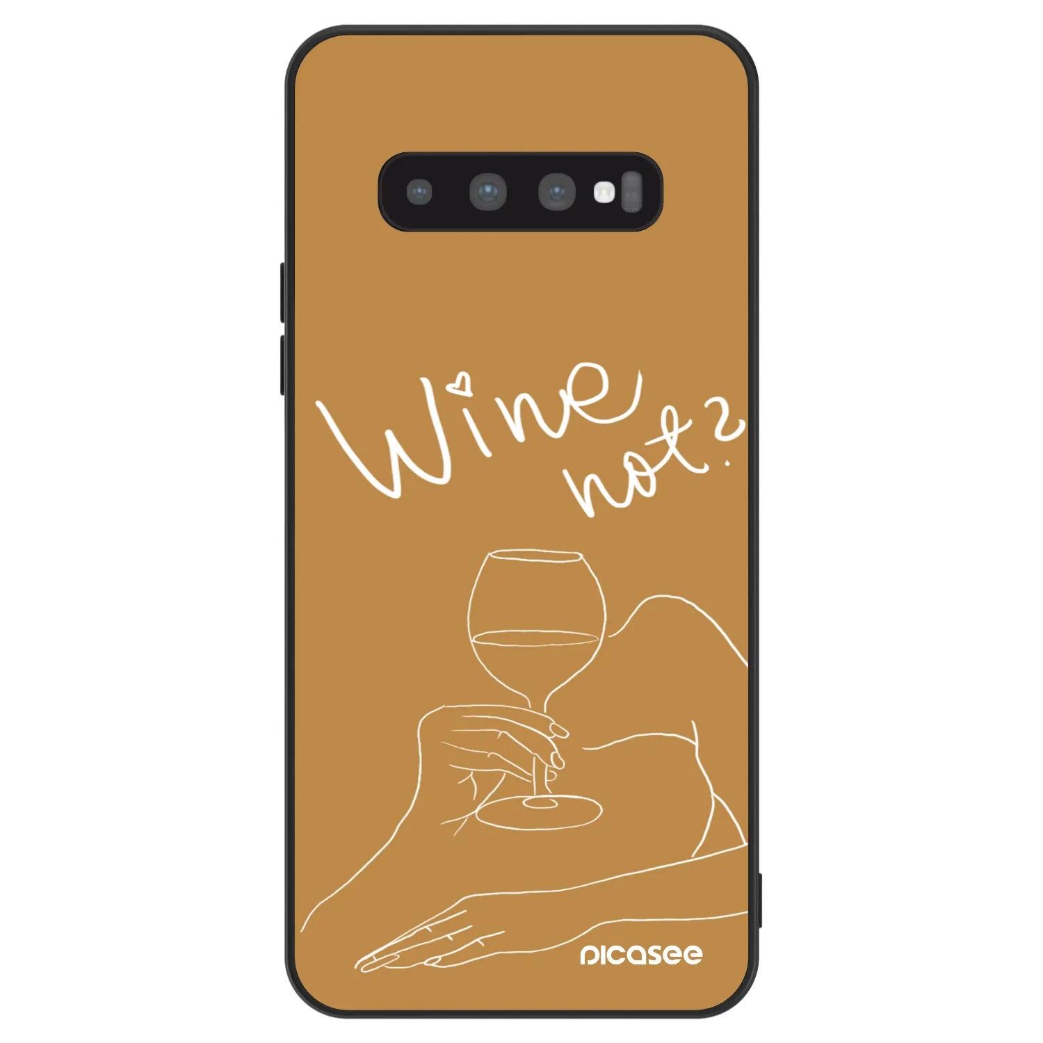 Picasee ULTIMATE CASE pentru Samsung Galaxy S10 G973 - Wine not