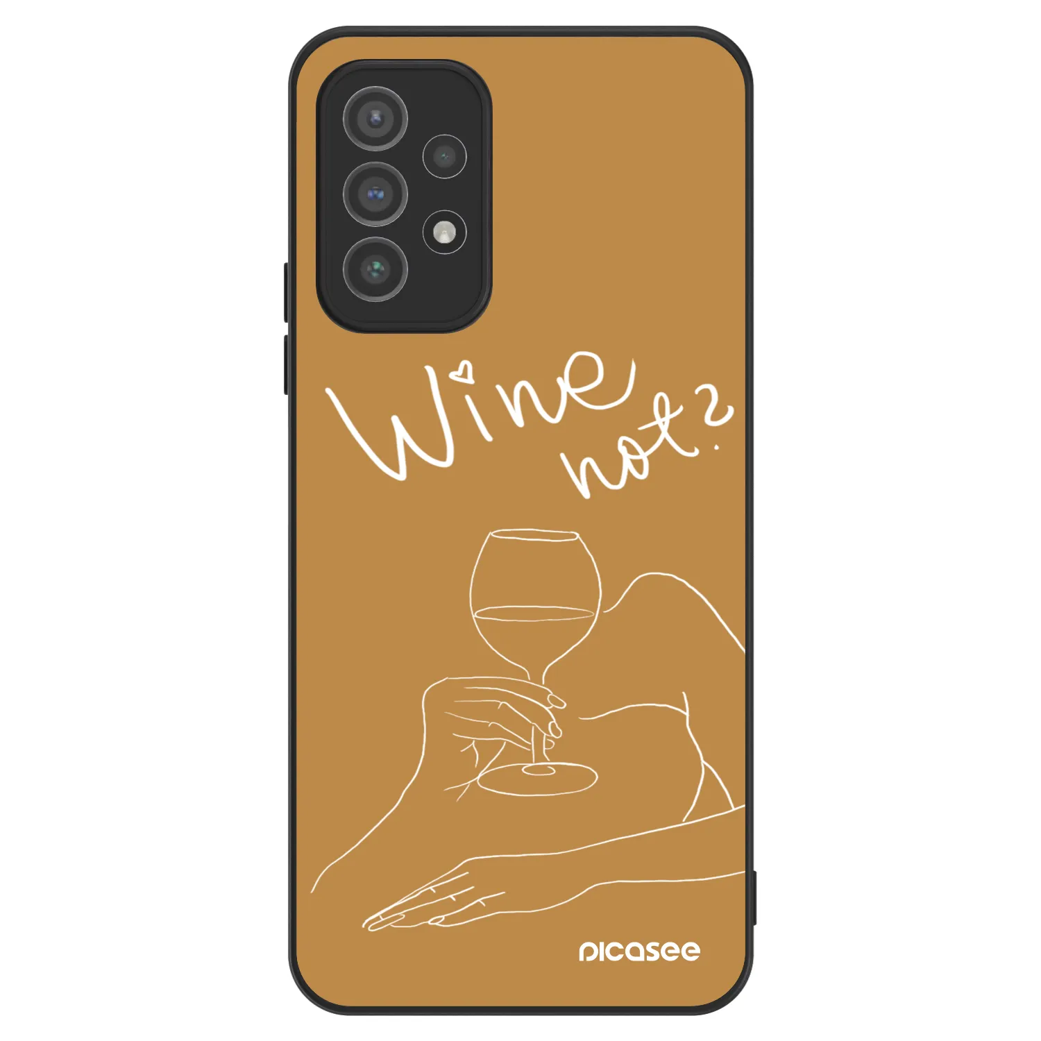 Picasee ULTIMATE CASE pentru Samsung Galaxy A72 A725F - Wine not