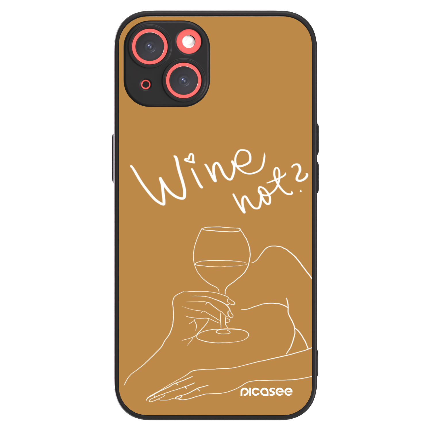 Picasee ULTIMATE CASE pentru Apple iPhone 13 - Wine not