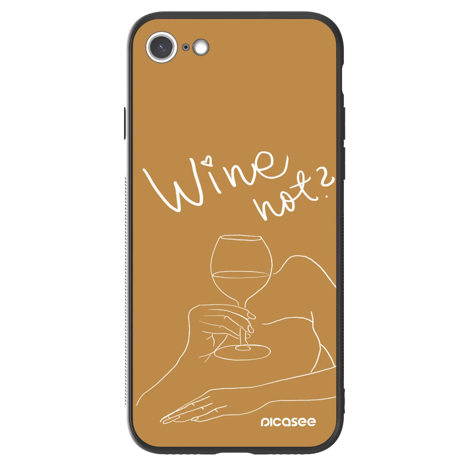 Picasee ULTIMATE CASE pentru Apple iPhone 8 - Wine not