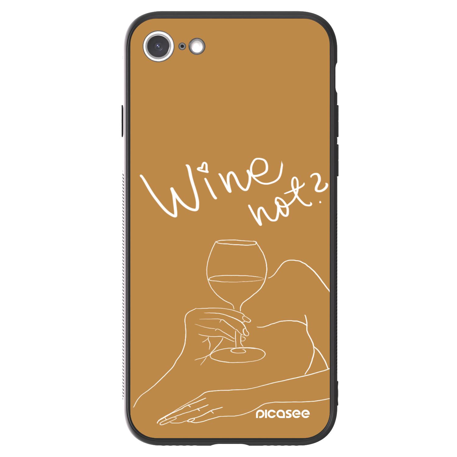 Picasee ULTIMATE CASE pentru Apple iPhone SE 2020 - Wine not