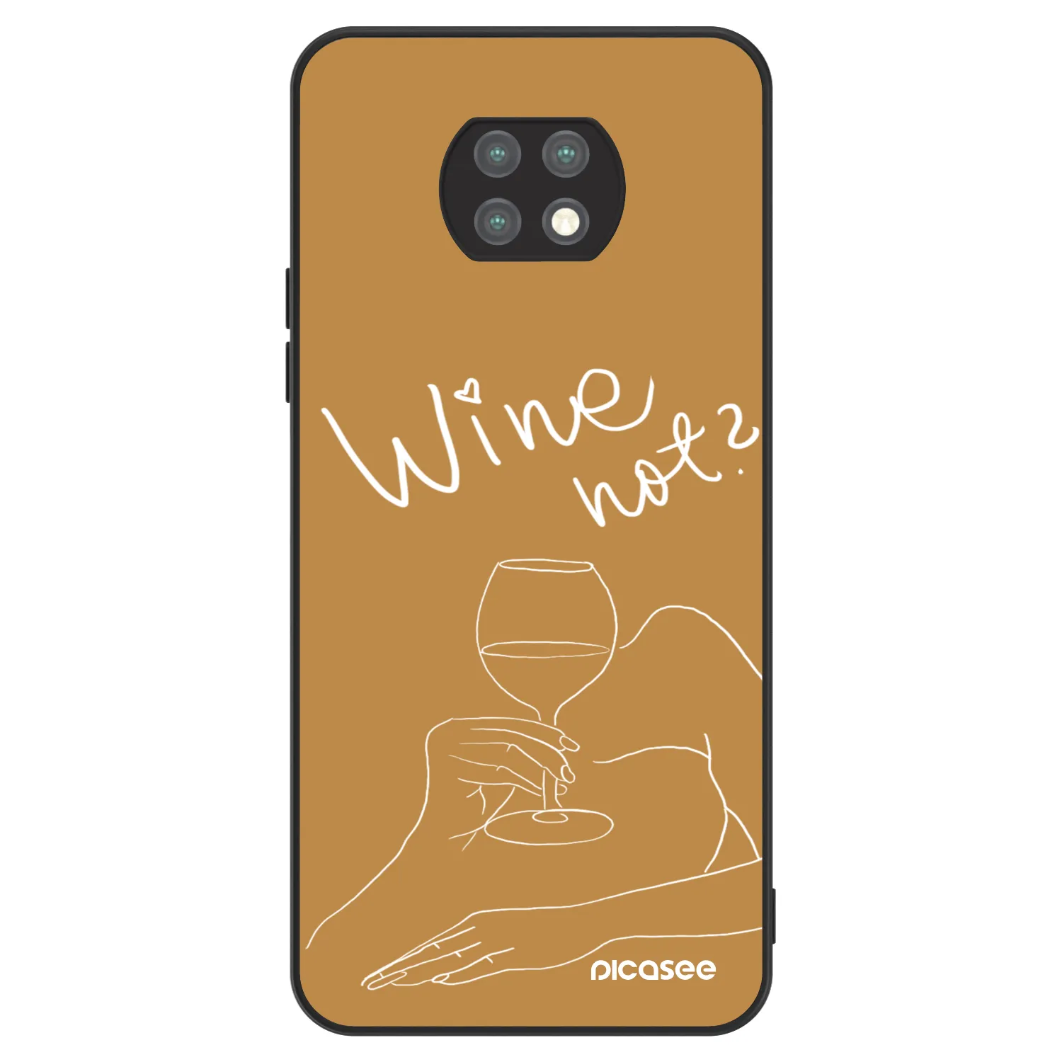 Picasee ULTIMATE CASE pentru Xiaomi Redmi Note 9T - Wine not