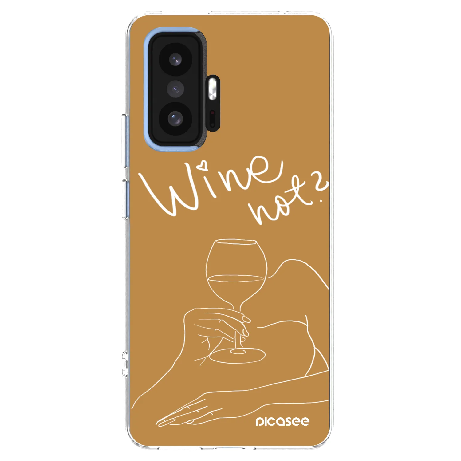 Picasee husă transparentă din silicon pentru Xiaomi 11T - Wine not